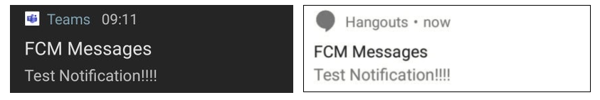 Microsot Teams Google Hangout - FCM Messages Test Notification.png